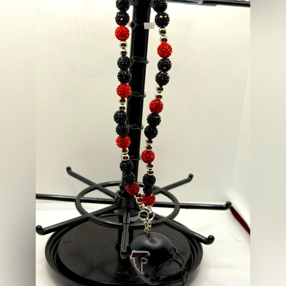 Accessories - Atlanta Falcons Rearview Helmet Charm